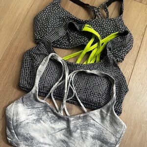 LULULEMON sports bras size 4